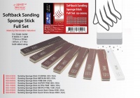 Softback Sanding Sponge Stick - Full Set - Coarse #220 - #4000