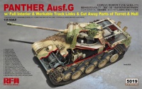 Panther Ausf. G - mit kompletter Inneneinrichtung & Cut Away Wanne und Turm - 1:35