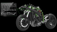 Kawasaki Ninja H2R - Pre colored Edition - 1/9