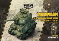 M4A1 Sherman - US Medium Tank - World War Toons - 1:Egg