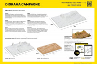 Socle Diorama Campagne - Diorama-Base - 1/35