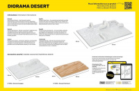 Socle Diorama Desert - Diorama Grundplatte - 1:35