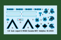 Leopard C2 Mexas - Canadian Main Battle Tank - 1:35