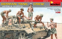 German Tank Crew - Afrika Korps - Special Edition - 1/35