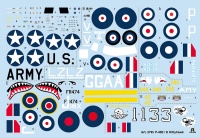 P-40E / K Kittyhawk - 1:48