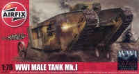 Male Tank Mk. I - WWI - 1/76