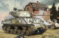 M4A3 (76)W Sherman - US Medium Tank - 1:35