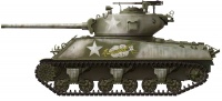 M4A3 (76)W Sherman - US Medium Tank - 1:35