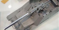 Aluminium-Geschützrohr für Hummel - späte Produktion - Tamiya 35367 - 1:35