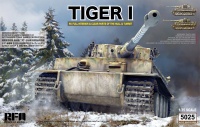 Tiger I Ausf. E - frühe Produktion mit kompletter Inneneinrichtung & Klarteilen - 1:35