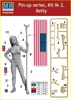 Betty - Pin-up series Kit No. 2 - 1:24