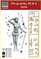 Suzie - Pin-up series Kit No. 4 - 1:24