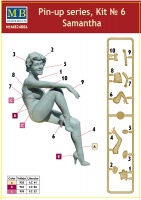 Samantha - Pin-up series Kit No. 6 - 1:24