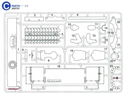 C Parts (C1-C25) for Tamiya Tiger I (56010) 1:16