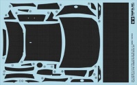 Carbon Abziehbilder / Carbon Pattern Decals für Tamyia 1:24 Toyota 86 - 24323