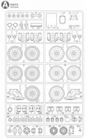 A Teile (A1-A37) für Tamiya M551 Sheridan (56043) - 1:16