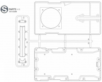 S Parts (S1-S5) for Tamiya M551 Sheridan (56043) - 1/16