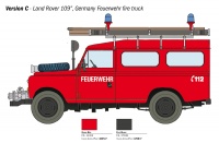 Land Rover - Fire Truck / Feuerwehr - 1:24