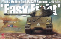 M4A3E8 Sherman - Easy Eight - US Medium Tank with T-66 Tracks - 1:35