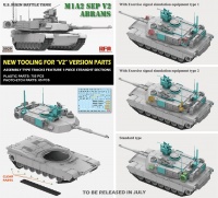 M1A2 SEP V2 Abrams - US Main Battle Tank - 1/35