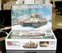 King Tiger Production Turret - RC Full Option Kit - 1/16