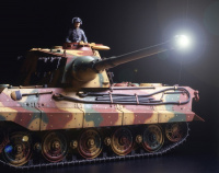 King Tiger Production Turret - RC Full Option Kit - 1/16