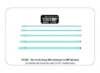 US Army MS Antennas for MP-48 Base - 1/16
