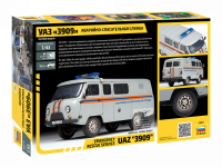 UAZ 3909 - Emergency Rescue / Rettungswagen - 1:43