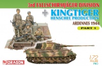 3. Fallschirmjäger Division + Königstiger Henschel - Ardennen 1944 - Teil 1 - 1:72