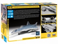 Suchoi Su-57- Russisches Jagdflugzeug der fünften Generation - 1:72