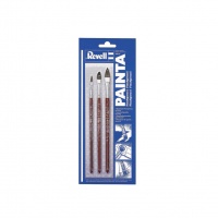 Painta Flachpinsel-Set - 3 Pinsel