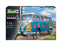 VW Samba T1 - Flower Power - 1/24