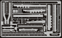 Photo-Etched Parts - Railing for - 1/350 USS Hornet CV-8 - Trumpeter 05601