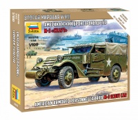 M3 Scout Car - US Armored Personnel Carrier - 1:100