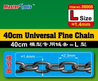40cm - Universelle feine Kette - Größe L - 1,4mm