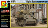 M5A1 - Stuart - US Light Tank - Late Version - 1/16