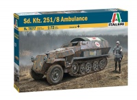 Sd.Kfz. 251/8 - Ambulance / Sanitätsfahrzeug - 1:72