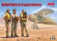 British Pilots in Tropical Uniform - 1/32