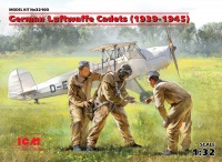 Luftwaffe Kadetten 1939 - 1945 - 3 Figuren - 1:32