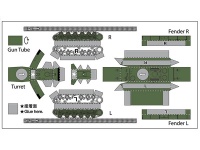 KV-1 - Russischer schwerer Panzer - Modell 1941 - Frühe Produktion - 1:35