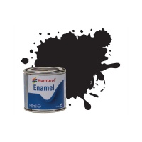 Black 021 - Humbrol - Gloss - Enamel - 50ml