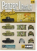 Panzer I Ausf. A - Decals - Markings for 10 Versions - 1/16