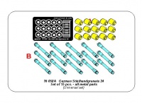 German Stielhandgranate 24 - 15 pcs. - 1/16