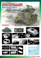 M4A1(76mm)W - Sherman - Operation Cobra - 1/35