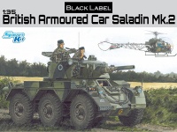 Saladin Mk. 2 - British Armoured Car - 1/35