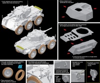 Saladin Mk. 2 - British Armoured Car - 1/35