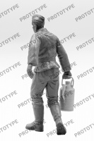 German Luftwaffe Ground Personnel - 1939 - 1945 - 3 figures - 1/32