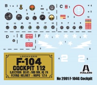 F-104G Starfighter Cockpit - 1/12