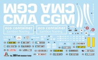 40ft Container Trailer - 1/24