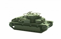 T-28 - sowjetischer mittlerer Panzer - Modell 1936 / 1940 - 1:100